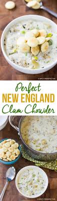 perfect new england clam chowder recipe