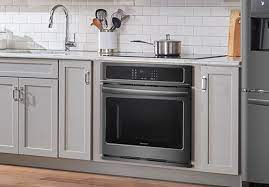 black stainless steel appliances