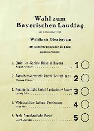 So geht's bei der landtagswahl bawü 2021. Landtagswahlen Nach 1945 Historisches Lexikon Bayerns