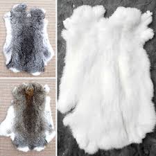 irregular shape faux fur sheepskin mats