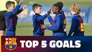 Fc barcelona is more than a club. Fcb Masia Academy Top 5 Goals 20 21 January Youtube