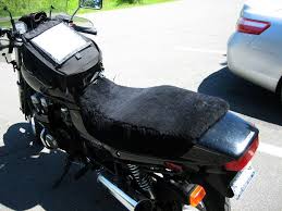 Custom Motorcycle Seat Cover Customer