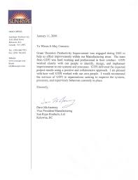 Examples Of Personal Recommendation Letters Cover Letter