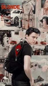 Shop tom holland collage iphone and samsung galaxy cases by independent artists and designers from around the world. Tom Holland Signature Wallpaper
