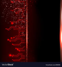 Circuit Background With Light Effect Royalty Free Vector