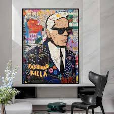 Karl Lagerfeld Poster Authentic Art