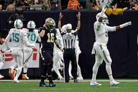 Dolphins overwhelm depleted Saints in ...