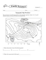 Topography is the study of place. Topographic Map Reading Worksheet Answer Key Promotiontablecovers