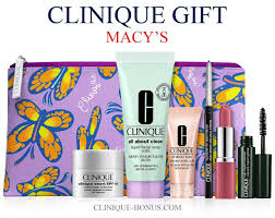 up to an 8 piece clinique gift at macy