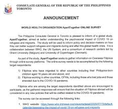 announcements the philippine