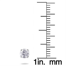 1 2 carat diamond stud earrings i2 i3