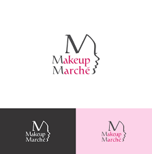 bold makeup logo design for makeup