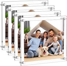 8 5x11 Acrylic Picture Frames 4 Pack