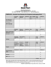 Construction Bid Sheet Template And Doc Project Estimate