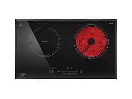2 in 1 induction and ceramic hobs
