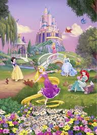 Princess Garden Disney Photo Wallpaper