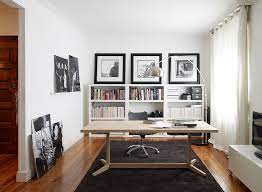 30 black and white home offices that