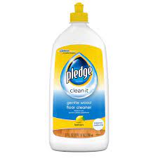 pledge floor cleaners lemon scent 27