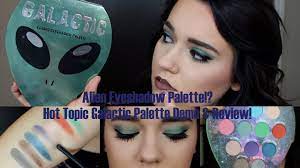alien eyeshadow palette review demo