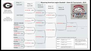 Wyoming American Legion Baseball Class Aa A B And C