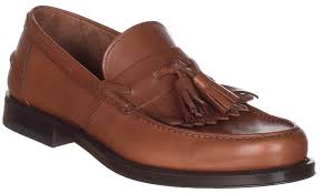 Salvatore Ferragamo Mens Brown Leather Nairobi Wingtip Slip