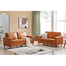 startogoo pu leather 2 piece sofa sets