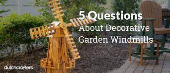 Decorative Garden Windmills Timber