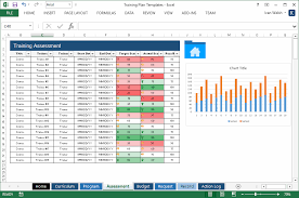 training plan templates ms word 14 x