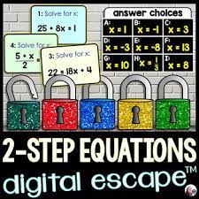Solving 2 Step Equations Digital Math