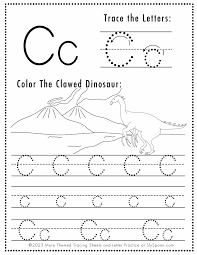 free letter c tracing worksheets sly