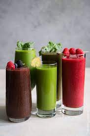 5 fruit and veggie smoothies the