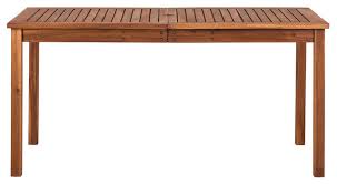 acacia wood patio simple dining table