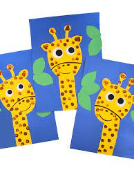 You could make one for a zoo theme unit or if you're. Fingerprint Giraffe Craft Our Kid Things