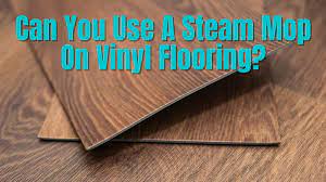 can you use a steam mop on vinyl flooring