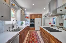 The use of wood and metal for the island's countertop in this professional home kitchen design adds. 75 Beautiful Kitchen Pictures Ideas March 2021 Houzz