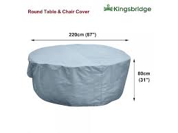 Large Round Table And Chairs Set Cover