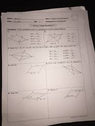 Calculate the perimeter of various special quadrilaterals like squares, rectangles, parallelograms, rhombuses, kites and trapezoids with this array of worksheets with dimensions. Unit 7 Polygons Quadrilaterals Homework 4 Rectangles Answers Unit 7 Polygons Quadrilaterals Page 1 Line 17qq Com Learn Vocabulary Terms And More With Flashcards Games And Other Study Tools Salina Coggin