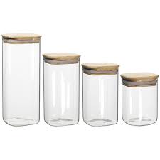 ecology pantry square glass canister