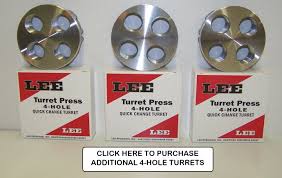 Lee 90928 Lee Precision 4 Hole Value Turret Press Kit