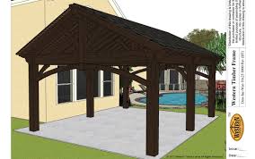 diy pavilion plan projected 2wk install
