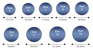 American Ring Size Chart Jemstar Collections