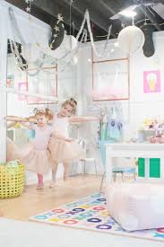 simple diy ballet barre for playroom