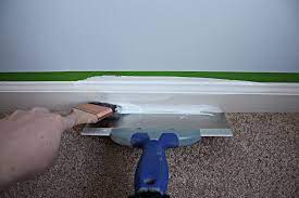 how to paint floor trim bower power