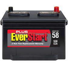 Everstart Plus Lead Acid Automotive Battery Group 58 Walmart Com