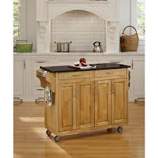 Enjoy free shipping on most stuff, even big stuff. Homestyles Create A Cart Natural Kitchen Cart With Black Granite Top 9200 1014 The Home Depot
