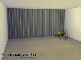 Corrugated Metal Wall V2