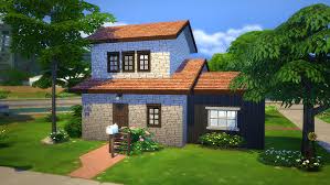 Starter Brick Home Sims 4 Houses