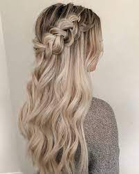 For bridesmaids with long hair, try a loosened up french braid for a more easygoing vibe. 36 Perfect Bridesmaid Hairstyles Ideas Wedding Forward