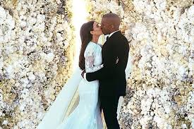 Kim kardashian & kanye west from kardashians in paris: Kim Kardashian Creates Makeup Inspired By Wedding To Kanye West