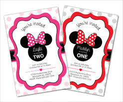 23 Awesome Minnie Mouse Invitation Templates Psd Ai Free